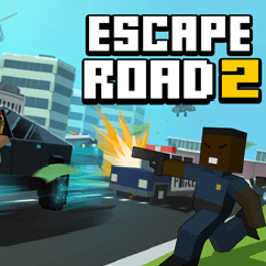Play Escape Road 2 unblocked online - Free police-chase game at PoorBunny.run